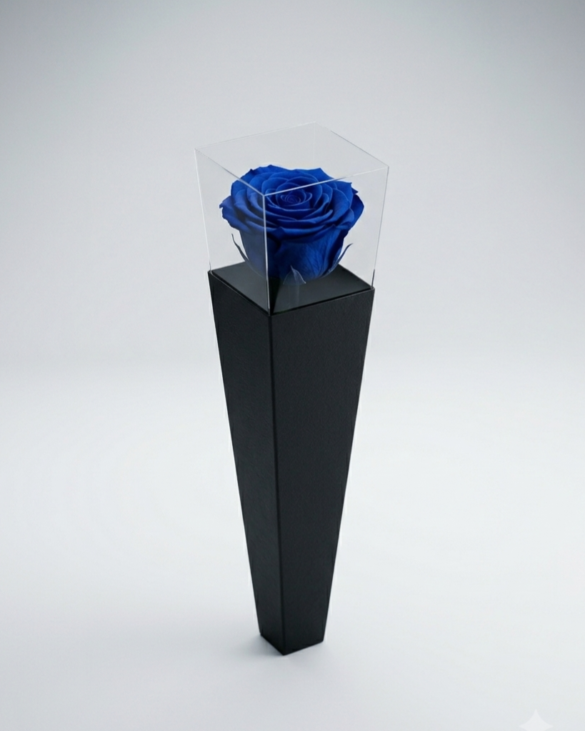 Rosa Azul Amor Eterno